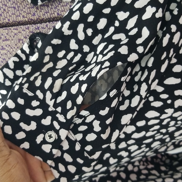 Forever 21 Black and White Printed Dress - Picture 7 of 9